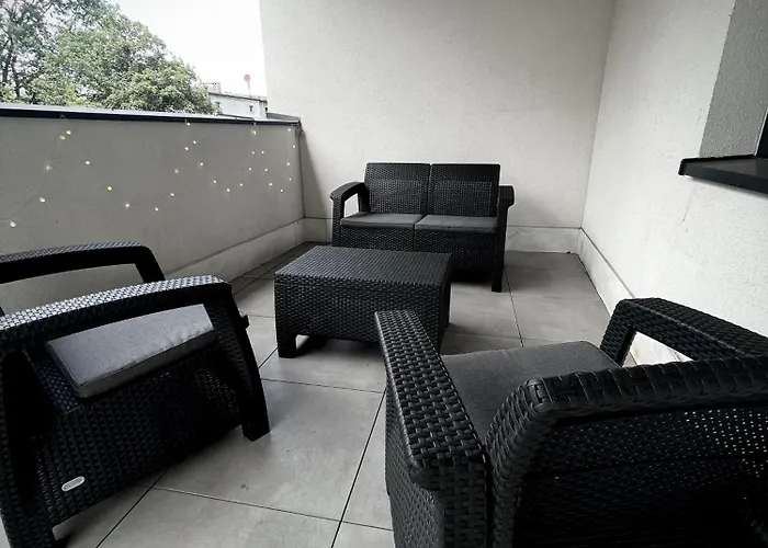 Sophia & Maya - Luksusowe Z Tarasem Blisko Centrum Katowic - Prywatny Parking - Self Check-in 24h *