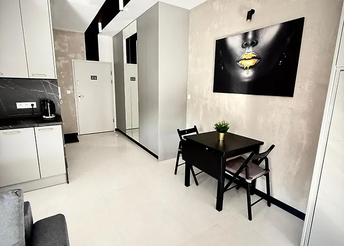 דירה Sophia & Maya - Luksusowe Z Tarasem Blisko Centrum Katowic - Prywatny Parking - Self Check-in 24h *