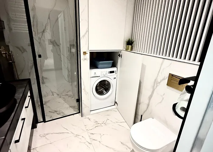 דירה Sophia & Maya - Luksusowe Z Tarasem Blisko Centrum Katowic - Prywatny Parking - Self Check-in 24h שורזוב